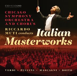 Cover image for Riccardo Muti Conducts Italian Masterworks (live)
