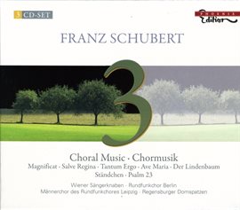 Cover image for Schubert, F.: Choral Music