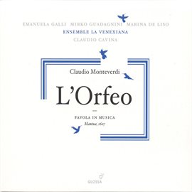 Cover image for Monteverdi, C.: Orfeo (l') [opera]