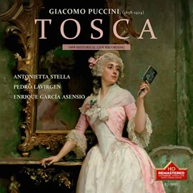Cover image for Giacomo Puccini: Tosca, Historical Live Recording 1968, Pedro Lavirgen
