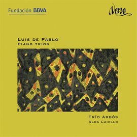 Cover image for Luis De Pablo: Piano Trios