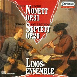 Cover image for Spohr, L.: Nonet, Op. 31 / Beethoven, L. Van: Septet, Op. 20