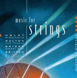 Cover image for Holst, G.: St. Paul's Suite / A Fugal Concerto / Britten, B.: Simple Symphony / Walton, W.: 2 Pie...