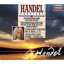 Cover image for Handel Festival, Vols. 1-3