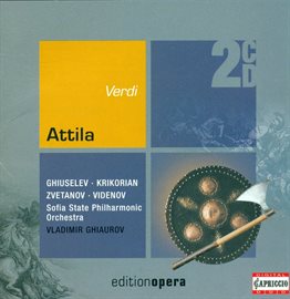 Cover image for Verdi, G.: Attila [opera]