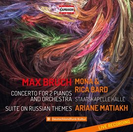 Cover image for Bruch: Concerto For 2 Pianos, Op. 88a & Suite No. 1 On Russian Themes, Op. 79b (live)