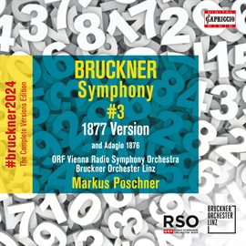 Cover image for Bruckner: Symphony No. 3 In D Minor, Wab 103 "Wagner" (1877 Version, Ed. L. Nowak)