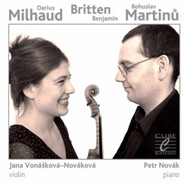 Cover image for Milhaud: Le Boeuf Sur Le Toit - Britten: Suite For Violin And Piano - Martinu: Violin Sonata No. 3