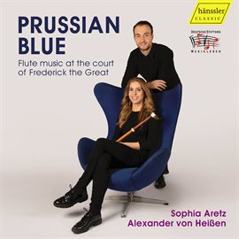 Cover image for Prussian Blue: Flute Music At The Court Of Frederick The Great
