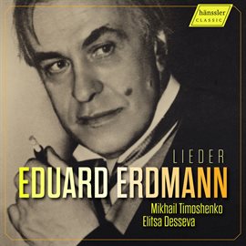 Cover image for Erdmann: Lieder