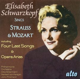 Cover image for Elisabeth Schwarzkopf Sings Richard Strauss And Mozart