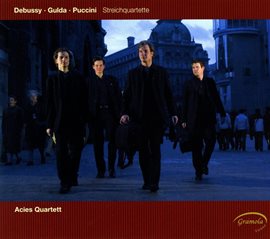 Cover image for Debussy, Gulda & Puccini: String Quartets