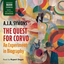 Imagen de portada para The Quest for Corvo: An Experiment in Biography