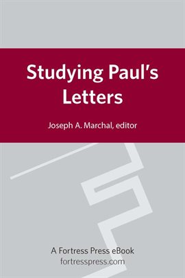 Cover image for Studying Paul's Letters: Contemporary Perspectives and Methods