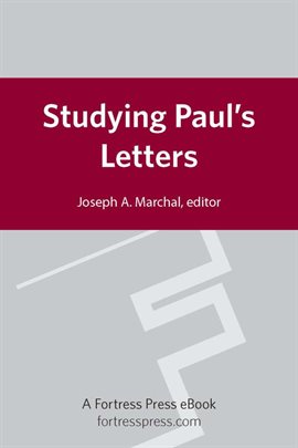 Imagen de portada para Studying Paul's Letters: Contemporary Perspectives and Methods