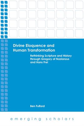Cover image for Divine Eloquence and Human Transformation
