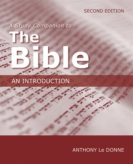Cover image for A Study Companion to the Bible: An Introduction