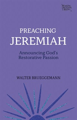 Imagen de portada para Preaching Jeremiah