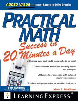 Cover image for Practical Math Success in 20 Minutes a Day