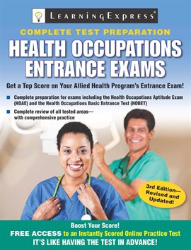 Cover image for Health Occupations Entrance Exams