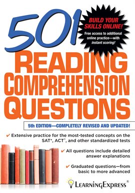 Cover image for 501 Reading Comprehension Questions