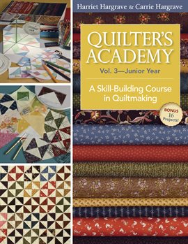 Cover image for Quilter's Academy Vol. 3 Junior Year
