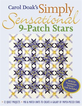 Cover image for Carol Doak's Simply Sensational 9-Patch