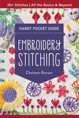 Cover image for Embroidery Stitching Handy Pocket Guide
