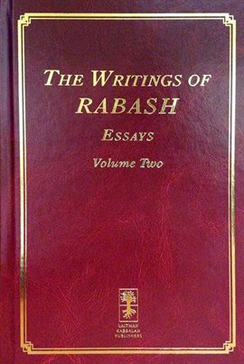 Cover image for The Writings of RABASH - Essays