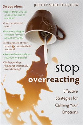 Cover image for Stop Overreacting
