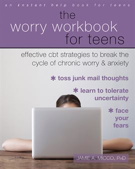 Imagen de portada para The Worry Workbook for Teens