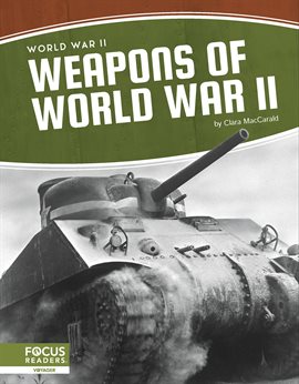 Cover image for Weapons of World War II