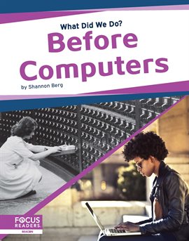 Cover image for Before Computers