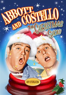 Cover image for Abbott and Costello: The Christmas Show IN COLOR