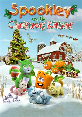 Cover image for Spookley and the Christmas Kittens