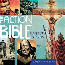 Cover image for The Action Bible Easter Story