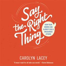 Cover image for Say the Right Thing