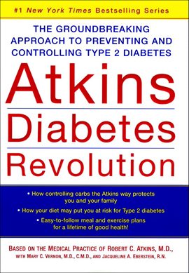 Cover image for Atkins Diabetes Revolution