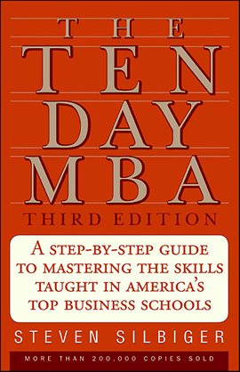 Cover image for The Ten Day MBA