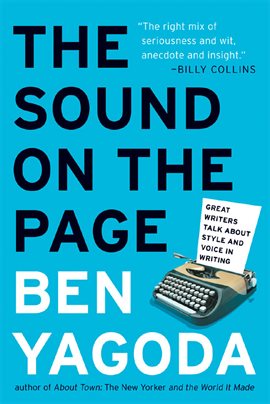 Cover image for The Sound on the Page