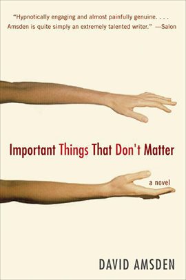 Cover image for Important Things That Don't Matter