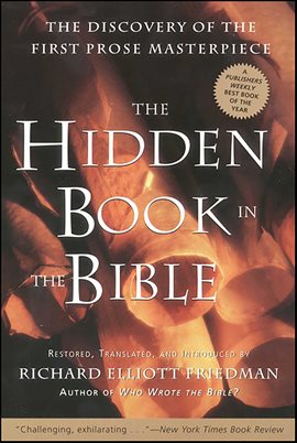 Cover image for The Hidden Book in the Bible