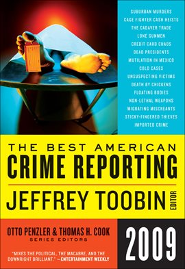 Cover image for The Best American Crime Reporting 2009