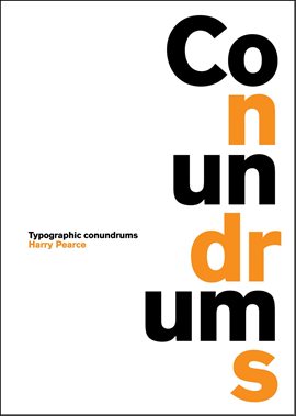 Cover image for Conundrums