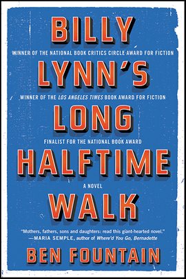 Cover image for Billy Lynn's Long Halftime Walk