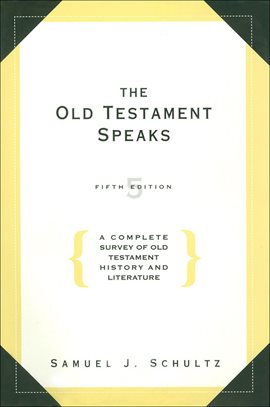 Cover image for The Old Testament Speaks