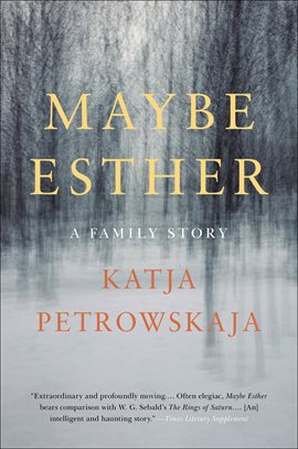 Cover image for Maybe Esther