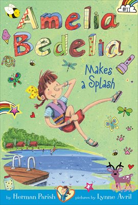 Cover image for Amelia Bedelia Makes a Splash