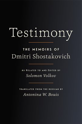 Imagen de portada para Testimony