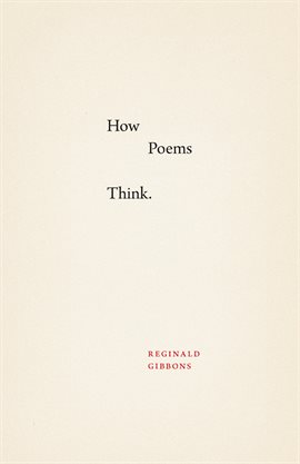 Imagen de portada para How Poems Think